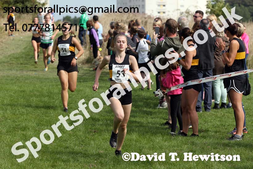 Mens and womens under-17s, Sunderland Harriers Cross Country Relays, Farringdon, Sunderland . Photo: David T. Hewitson/Sports for All Pics